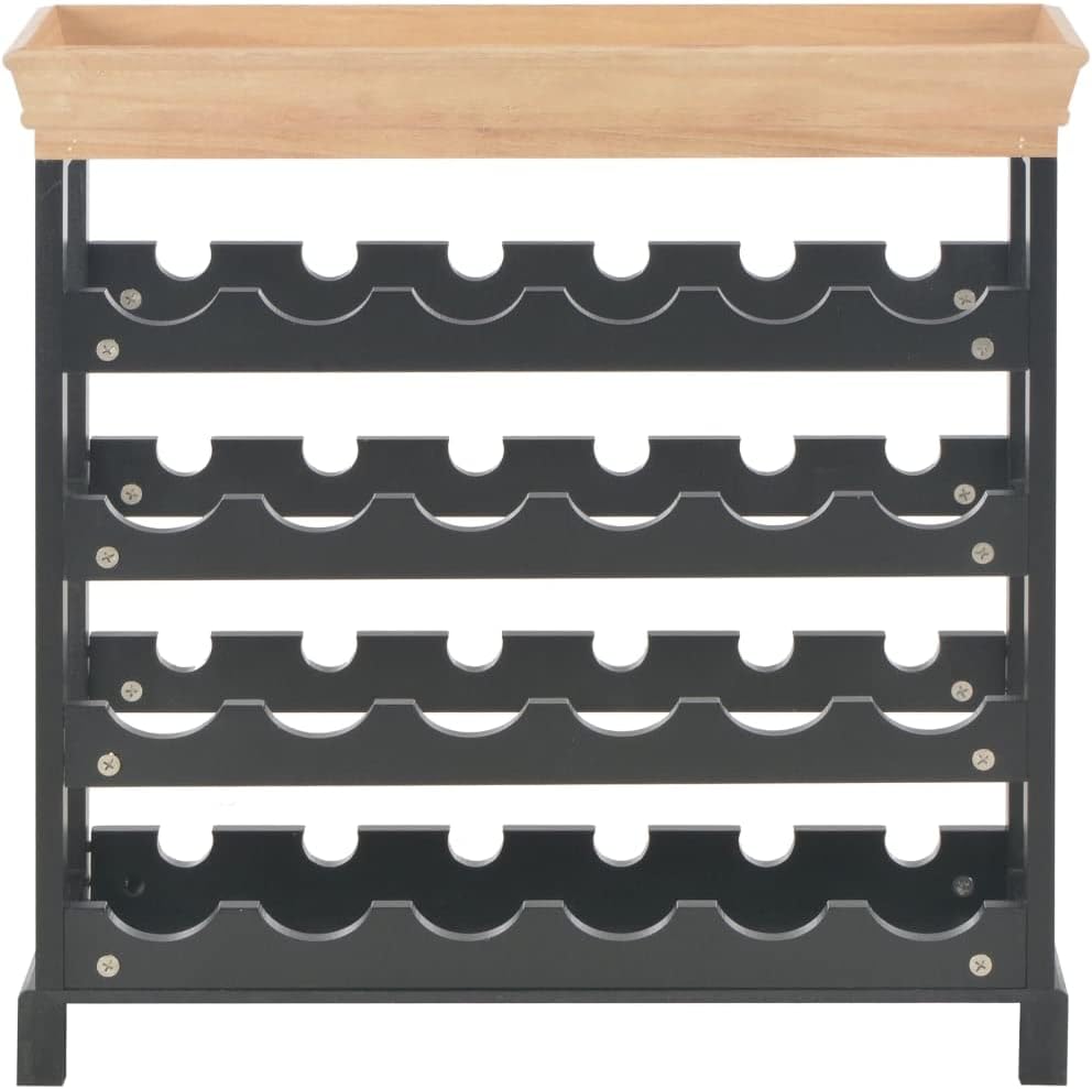 Loibinfen Wooden Wine Cabinet 24-Bottle Storage