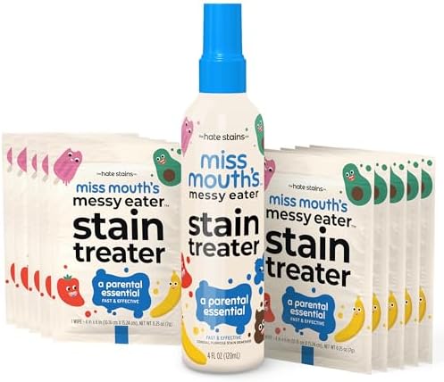 Miss Mouths Messy Eater Stain Treater Spray - 4oz 10 Wipes