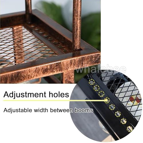 Whalebee Adjustable Wine Glass Holder Storage Rack