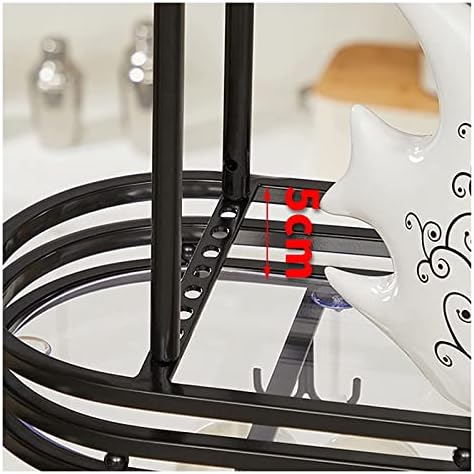ALDEPO Wine Rack Upside Down Ceiling Holder