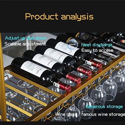 Adjustable Wall-Mounted Wine Glass Holder with Ceiling Mount