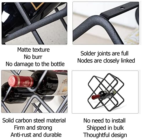 AkosOL Free Standing Wine Rack Organizer