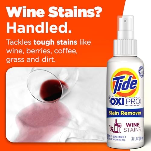 Tide Stain Remover Pack - Wine Blood Grease Stain Solution