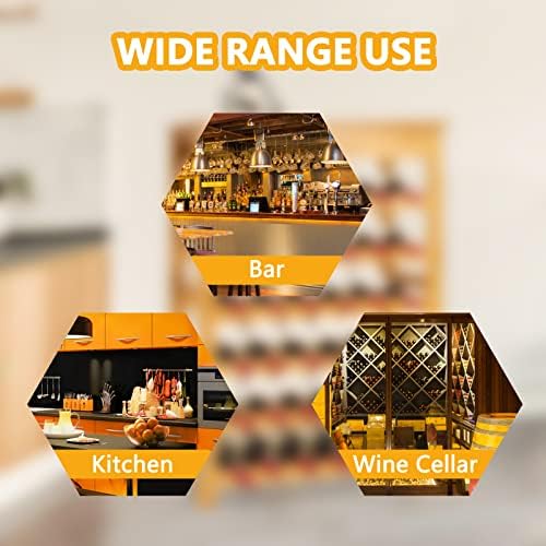 Sangsan Bamboo Wine Rack 6-Tier with Drawer