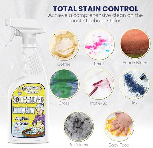 Grandmas Secret Spot Remover Laundry Spray - 16 Oz 3 Pack