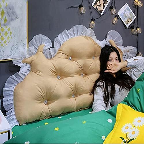 ZZYK Large Bolster Reading Pillow with Removable Casing