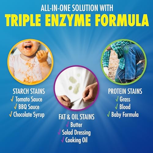 Zout Triple Enzyme Stain Remover 12 Ounce Squeeze Bottle