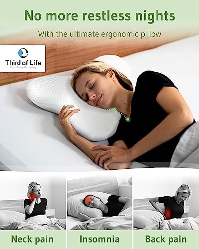 Third of Life ACAMAR Aloe Vera Side Sleepers Pillow