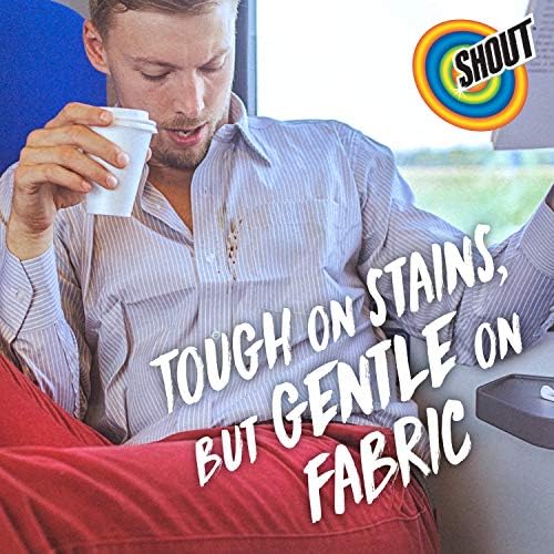 Shout Wipes Stain Remover for Clothes 12 Wipes per Carton 6 Cartons