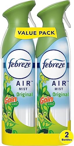 Febreze Air Mist Gain Original 88oz 2 Count
