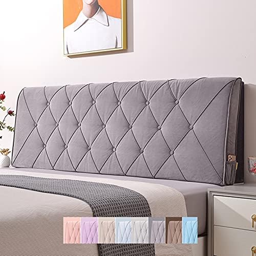 CHIAPERINI Liangjun Headboard Cushion - Gray 160x60x10cm