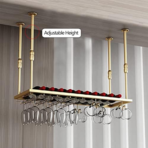 Wine Glass Rack Under Cabinet Adjustable