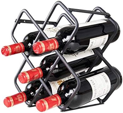 Umaxa 6 Bottle Wine Rack Stand Freestanding Space Saver