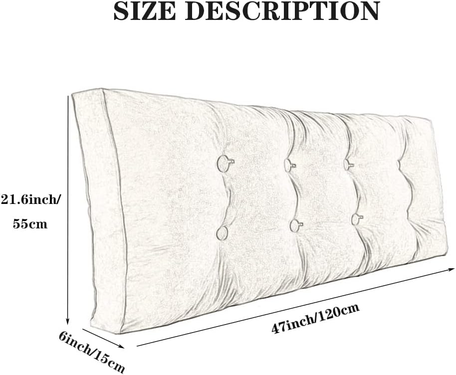 Double Sided Velvet Pillow Detachable Support for Pregnancy and TV Watching