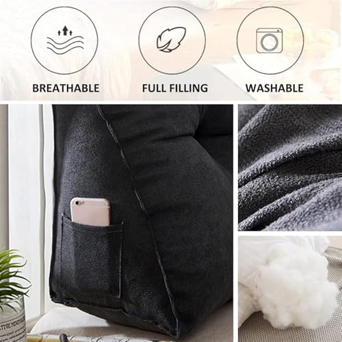 Large Backrest Positioning Support Bolster Cushion for Daybed