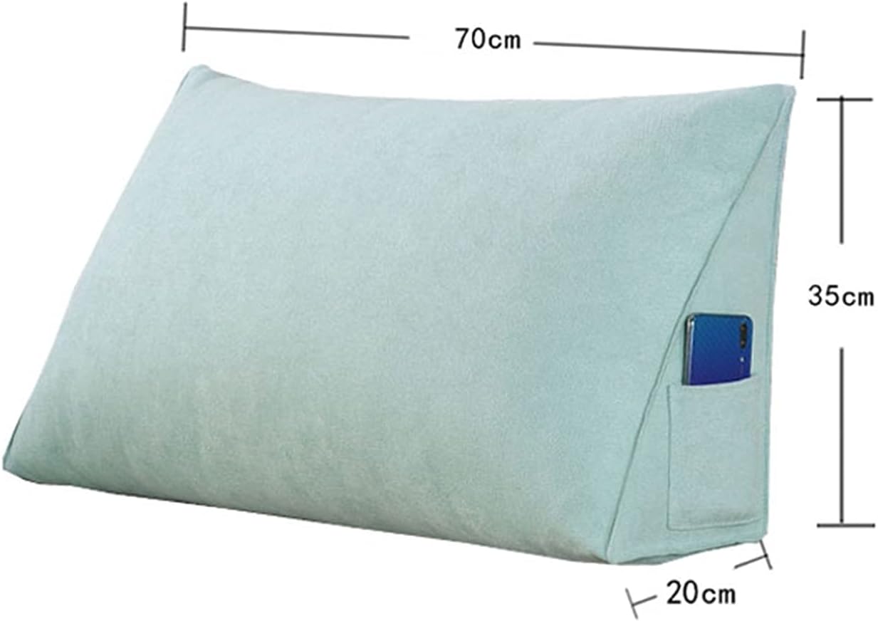 Pillow Solid Color Sofa Cushions with Removable Zipper