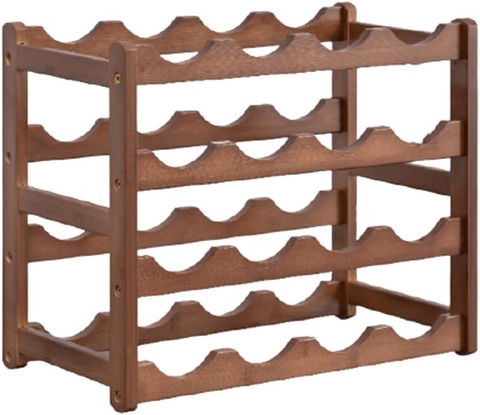 Premium Bamboo Wine Rack with Hardware Fixing 1
