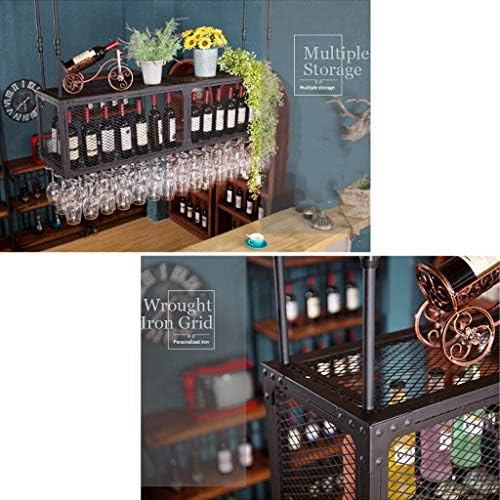 SDdPulse Wine Glass Rack with Adjustable Hanger and Modern Design