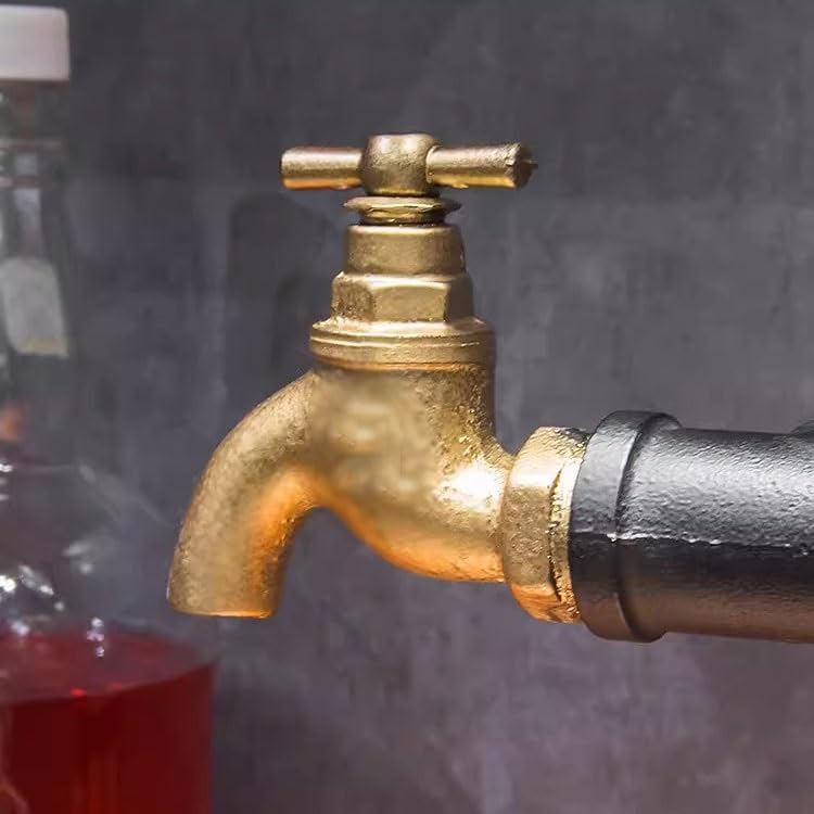 DYPA-AF12 Industrial Style Iron Pipe Wine Rack