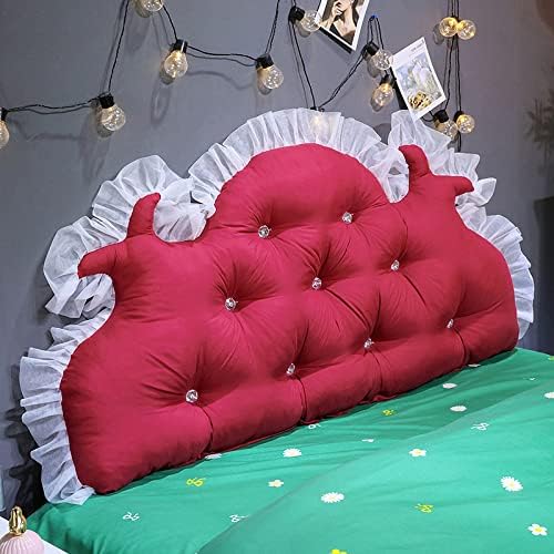 ZZYK Washed Cotton Reading Pillow for King Tatami Bed