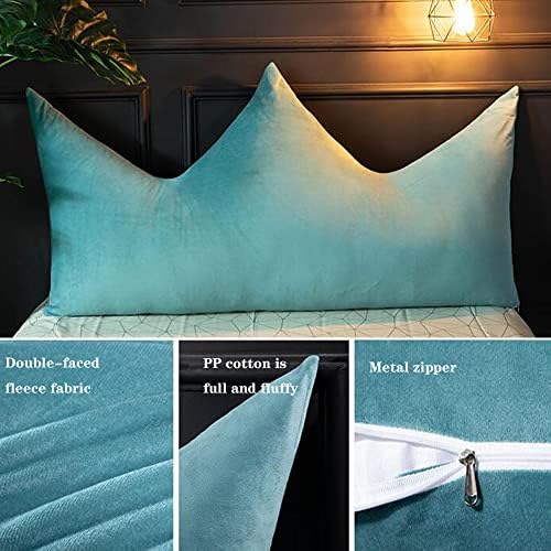 ZZYK Fleece Reading Pillow with Removable Cover