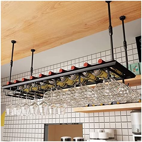 ALDEPO 2-Layer Wall-Mounted Wine Rack - Animal Horse Design 100cm