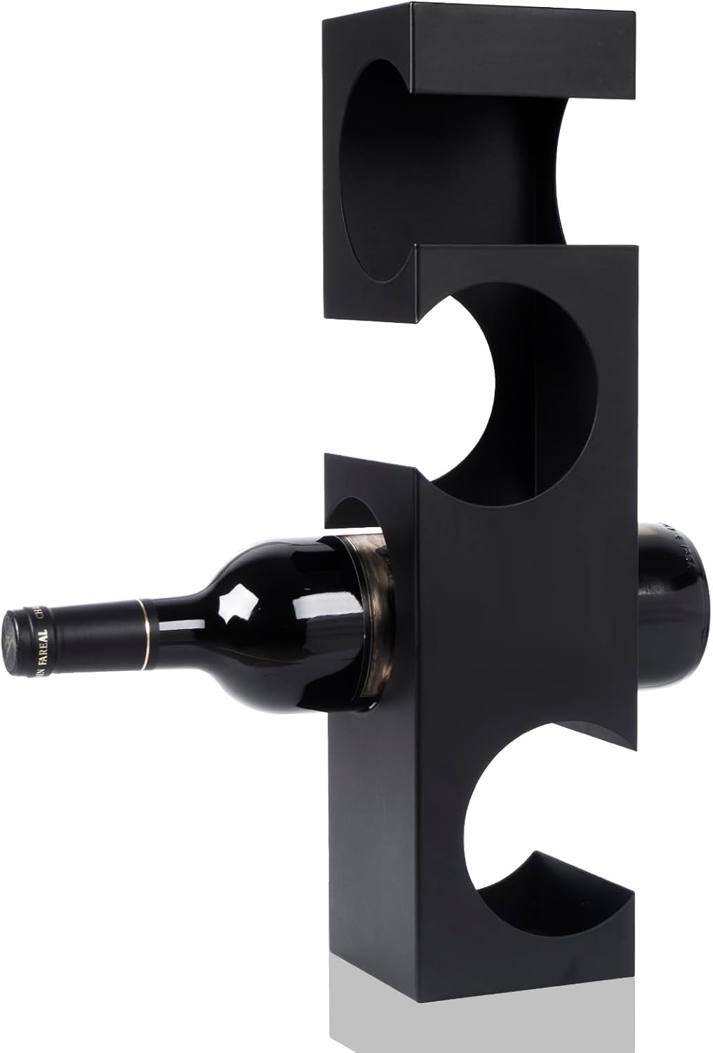 NETRCRHOM 4-Bottle Tabletop Wine Rack