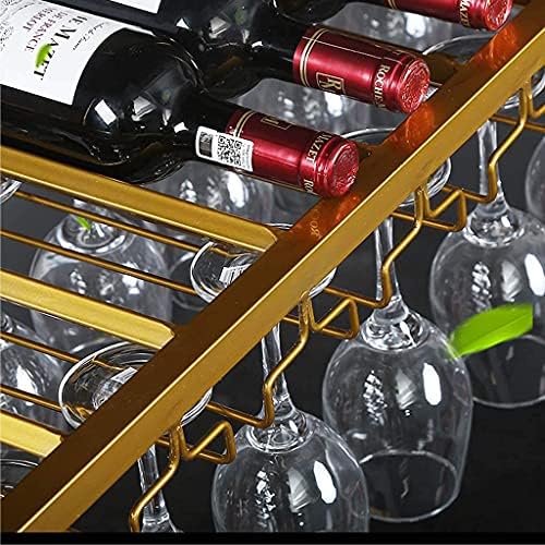 Adjustable Wall-Mounted Wine Rack for Home and Kitchen