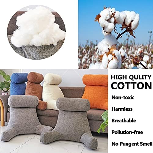 CFMZ Reading Bed Rest Pillows with Armrest and Neck Roll