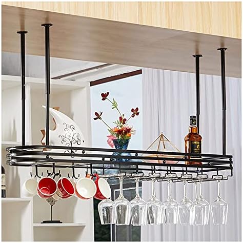 ALDEPO Wine Rack Upside Down Ceiling Holder