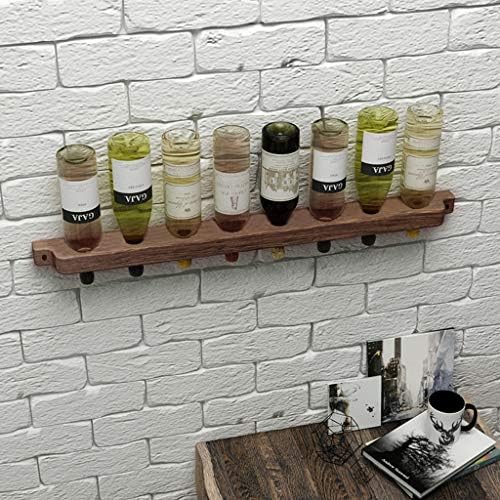 Suuim Wall Mounted Wine Rack 6 or 8 Bottle Organizer