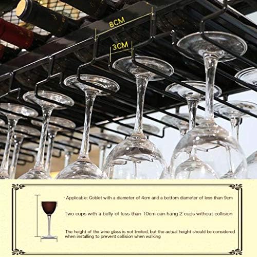 Wine Rack Ceiling Holder for Home and Bar