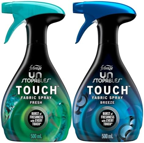 Febreze Unstopables Touch Fabric Spray Fresh Breeze 169 oz Pack of 2