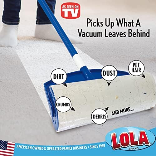 Lola Rola Sticky Mop Refills 6 Pack - 180 Sheets