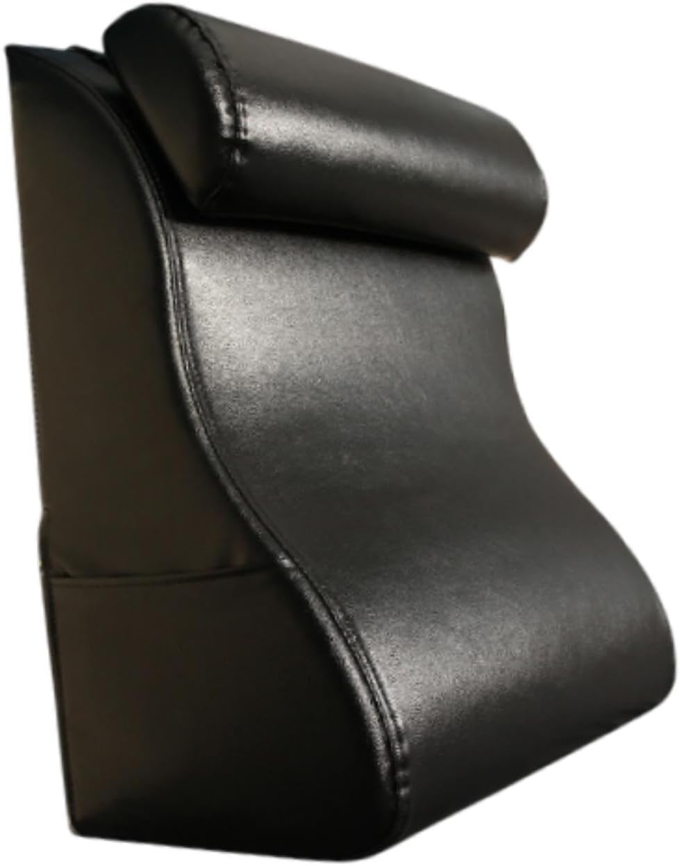 Ioensy Headboard Pillow for Neck and Lumbar Support Black 1