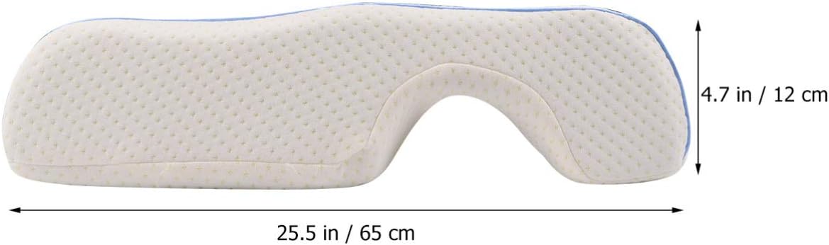 VICASKY 1pc Cuddle Pillow with Arm Hole for Couples Neck Support