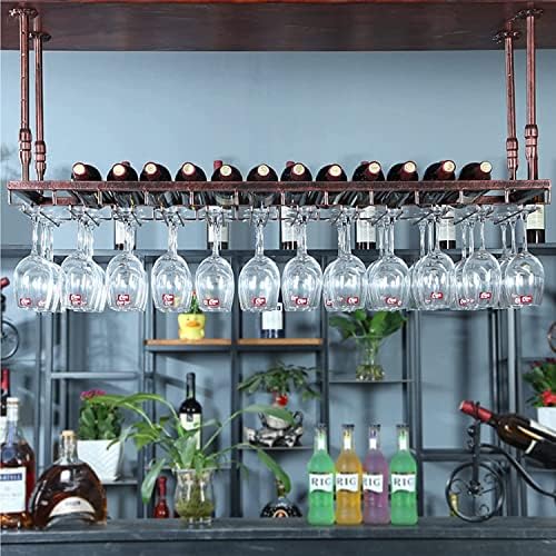 IOCCIOBB Wall-Mounted Wine Rack with Adjustable Holder