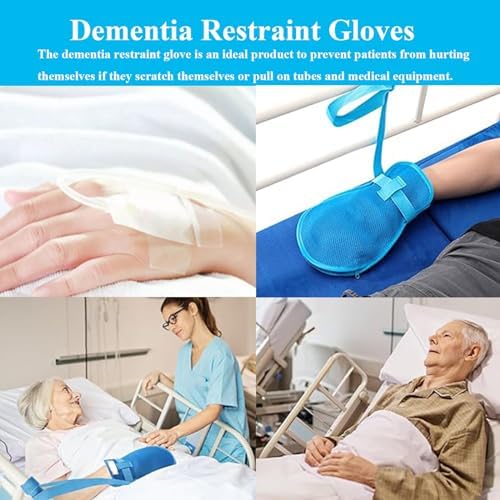 CHYDST Dementia Restraint Gloves for Elderly Care