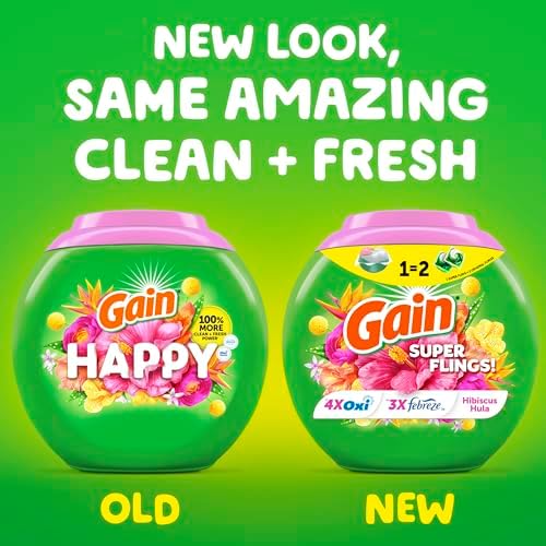 Gain Super Sized Flings Laundry Detergent Pacs