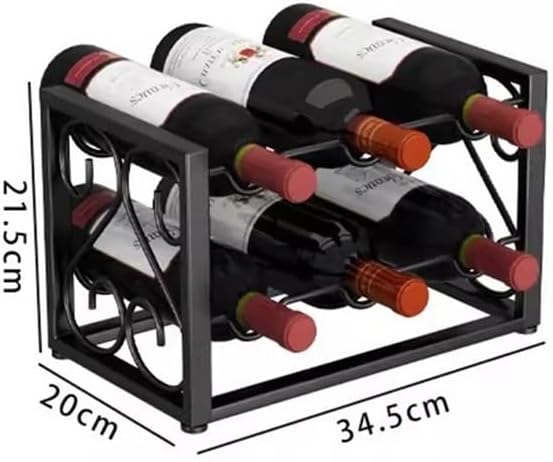 Zfmnoyev Freestanding Wine Rack Holder Stand