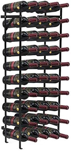 Sorbus Wine Rack Floor Stand Holds 40 Bottles