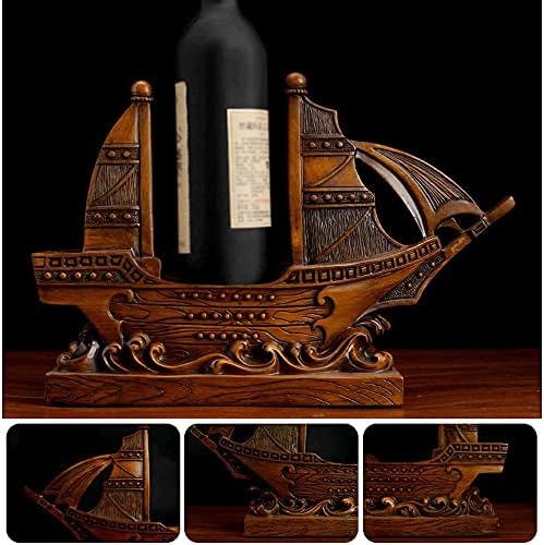 Modern Sailing Wine Rack for Living Room and Bar