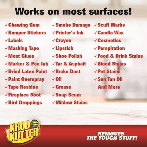 Krud Kutter KR012 All Purpose Stain Remover 128 Ounce