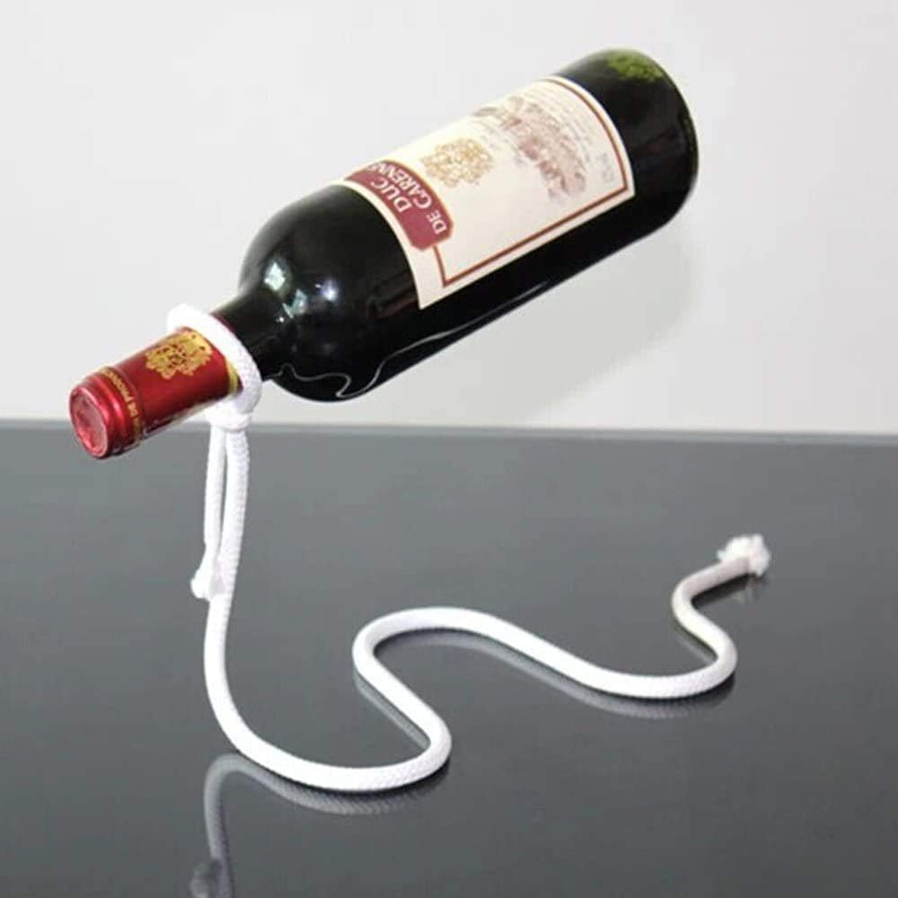 Storagemate Rope Wine Holder - Stylish Tabletop Display