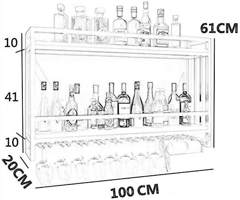 Suuim Wall-Mounted Wine Glass Rack