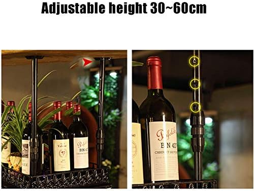 CGF- Wall-Mounted Wine Rack Adjustable Metal