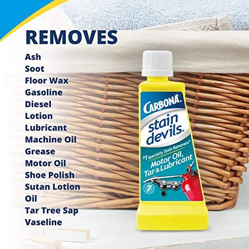Carbona Stain Devils 7 - Motor Oil Tar Lubricant Remover