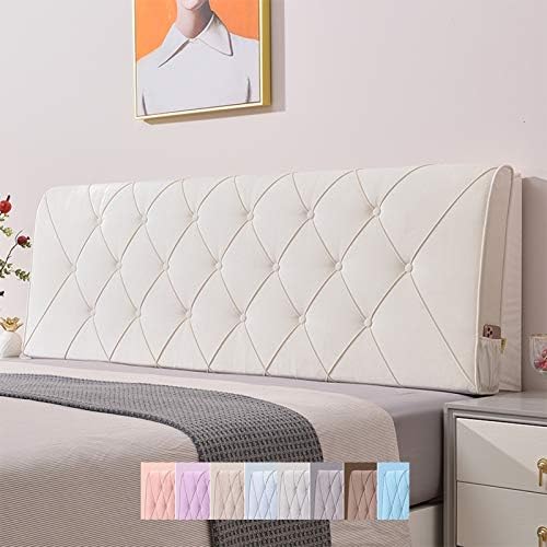 CHIAPERINI Liangjun Headboard Pillow Custom Size Removable Washable Cover 185x60x10cm