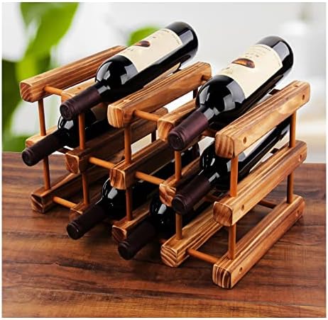 LYRWISHLTD Wooden Freestanding Wine Rack 1