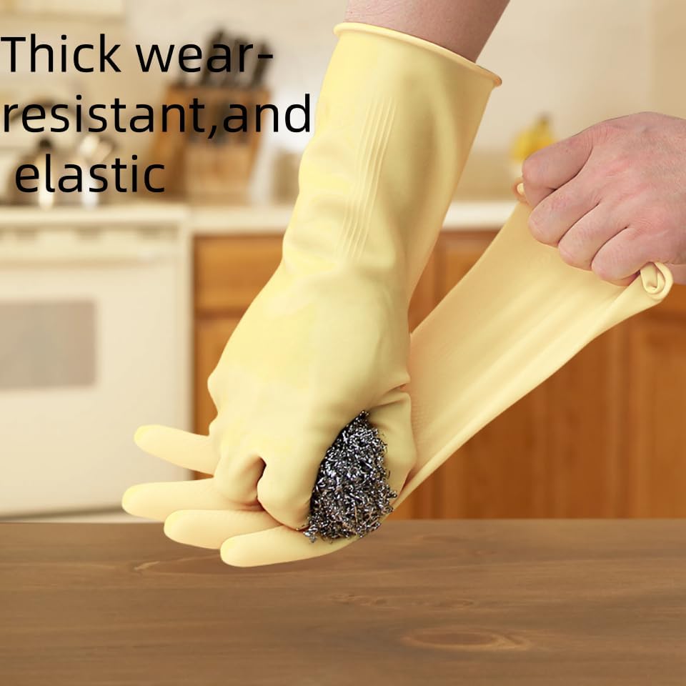 Thick Durable Anti Slip Waterproof Gloves - 3 Pack